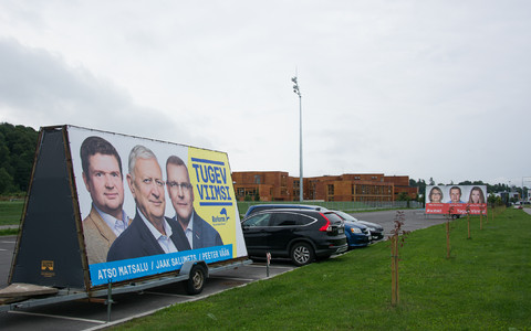 Valimisreklaamid linnapildis