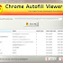 Chrome Autofill Viewer - Tool to View or Delete Autocomplete data from Google Chrome browser