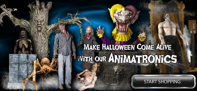 Make Your Haunted House, Halloween Yard Decor, Or Horror Party Come Alive With Awesome Animatronics!